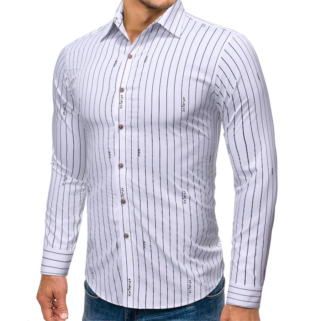 Рубашка мужская camisa masculina уличная новая стильная модная печать с длинными рукавами мужские рубашки с длинными рукавами