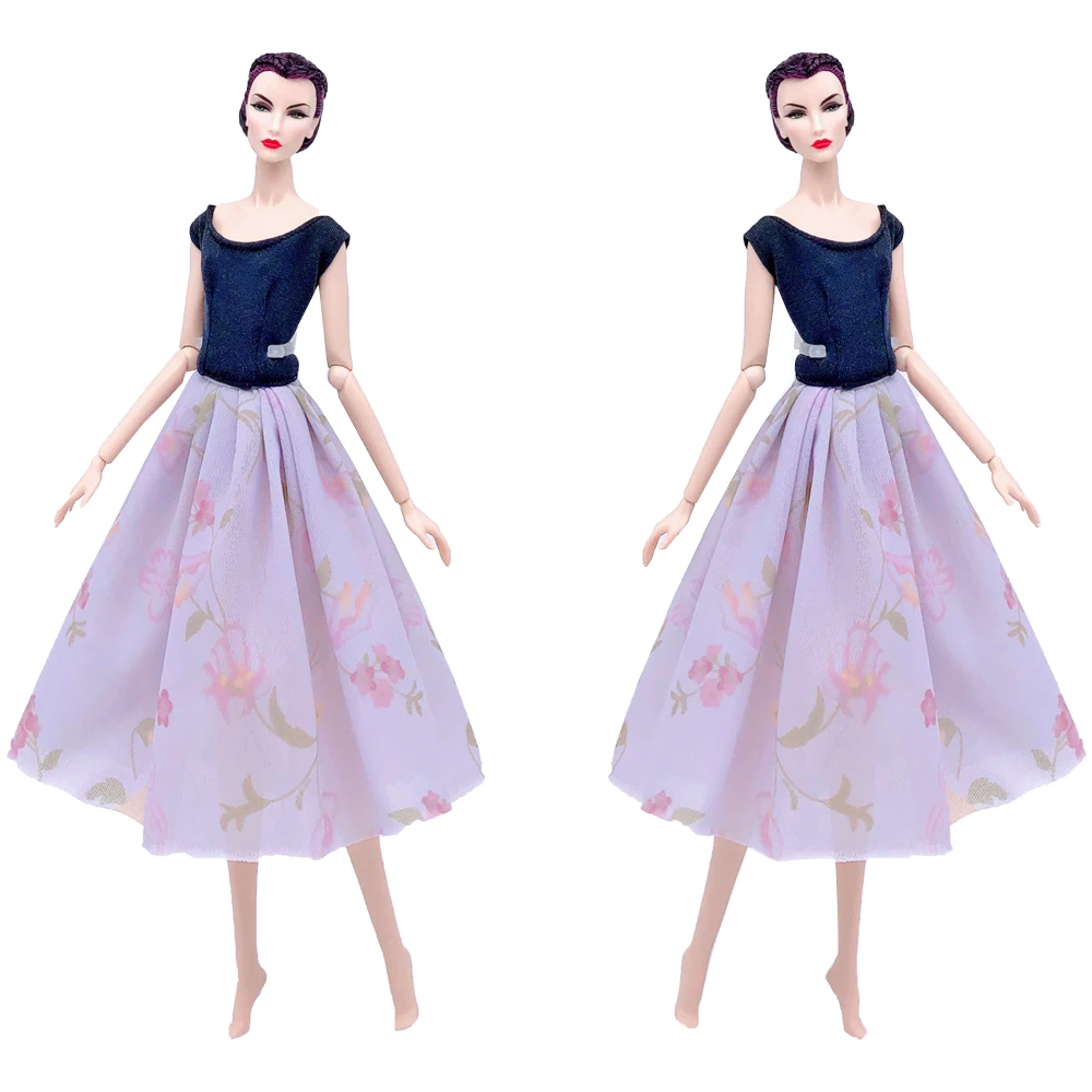 

NK 1XDoll Dress Handmake Clothes Fashion Skirt Noble Model Dancing Outfit Nodel For Barbie Doll Accessories Toys