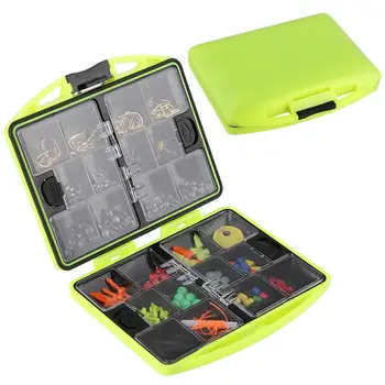 

Rock Fishing Accessories Tackle Box Set Outdoor Supplies Small High-quality Grill Design Plastic Steel Silicone Portability