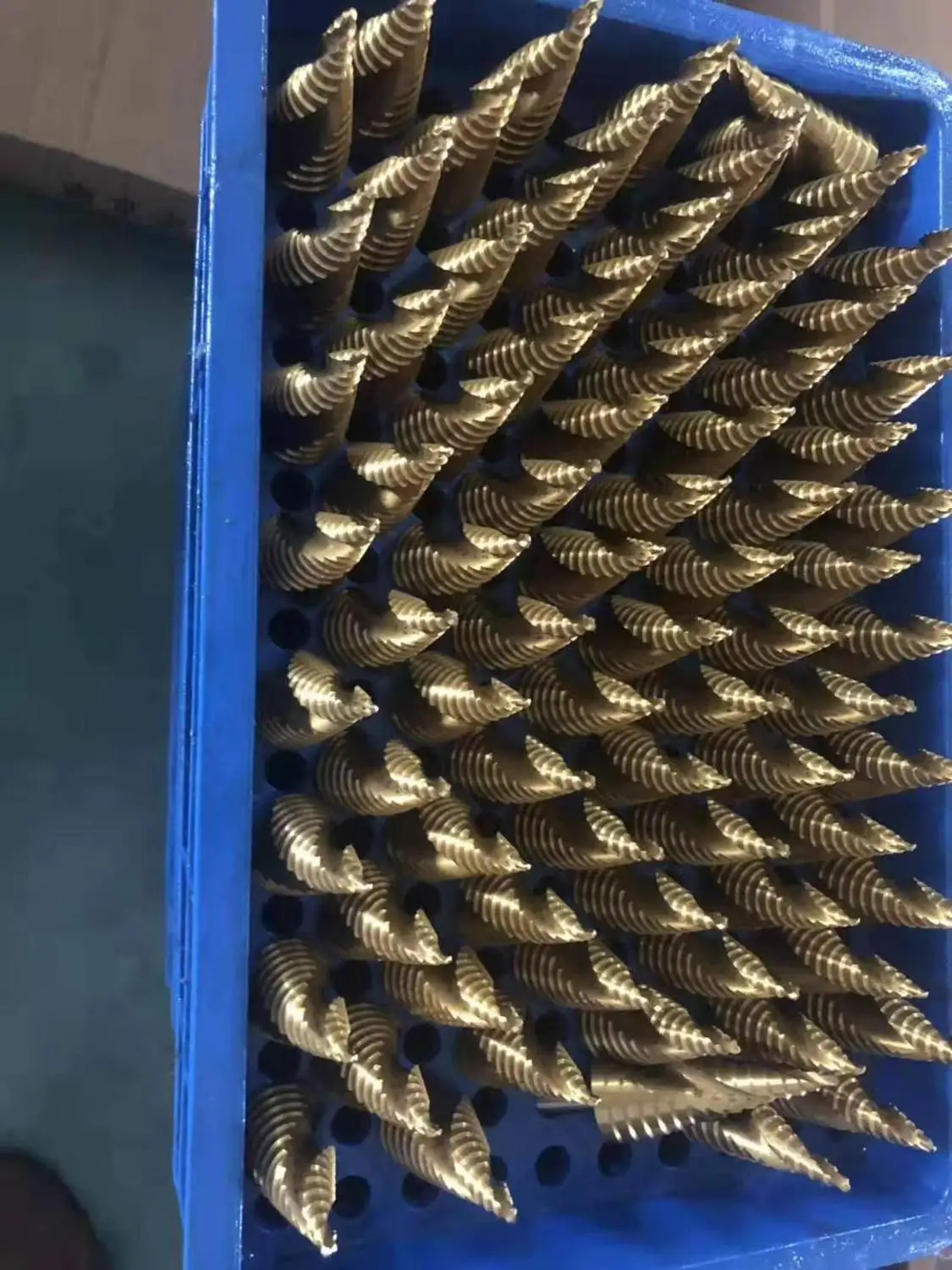 6pcs Titanium Coated Straight and Spiral Step Drill Bit Set Hex Shank Grooved Center Drill Bit  Accessories Step Cone Drill Bit