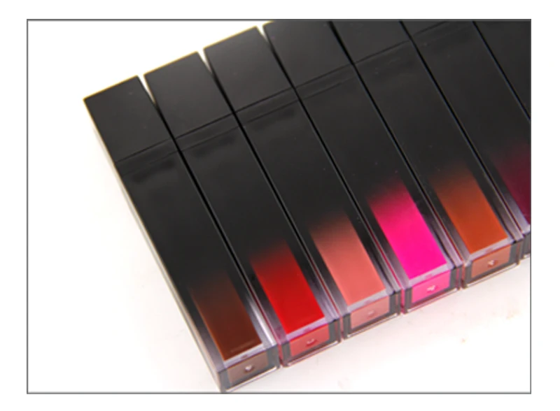 No Brand 6 Color Waterproof Matte Liquid Lipstick Wholesale Private Label Vegan Nude Matte Makeup  Lipstick