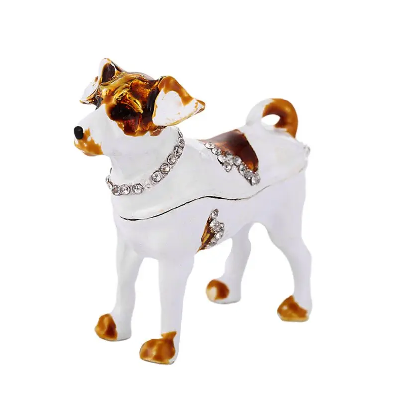 

Dog Trinket Box Jewelry Organizer Jewelry Vintage StyleTrinket Box