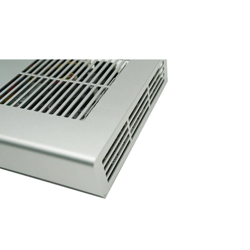 Полностью алюминиевый HTPC ITX маленький корпус игровой компьютер A4 Чехол Поддержка i5 8500 R5 2400G 2200G PK17 K17