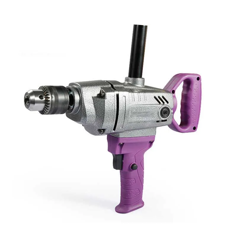 

Электрическая дрель 220 В электроинструменты мешалка Высокая мощность 1200 Вт/1800 Вт перемешивающая машина электрическая дрель