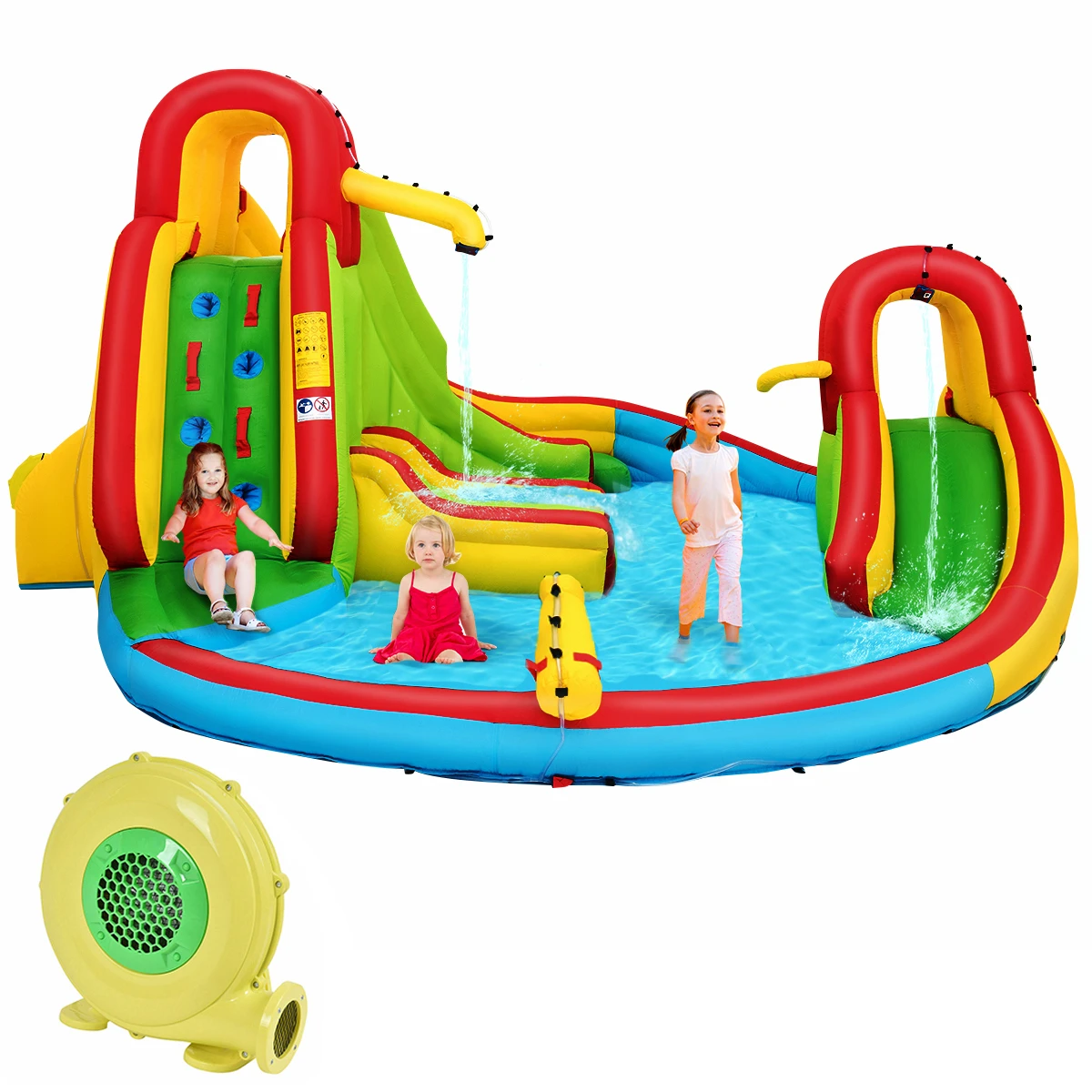 Kids Gift Inflatable Water Slide Bounce 
