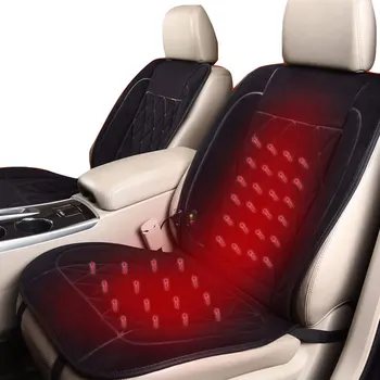 

1 Pcs 12v 24v Car Seat Heating Cushion Heated Car Seat Cushion Innovative Technology Winter Comfortable Heating Pad