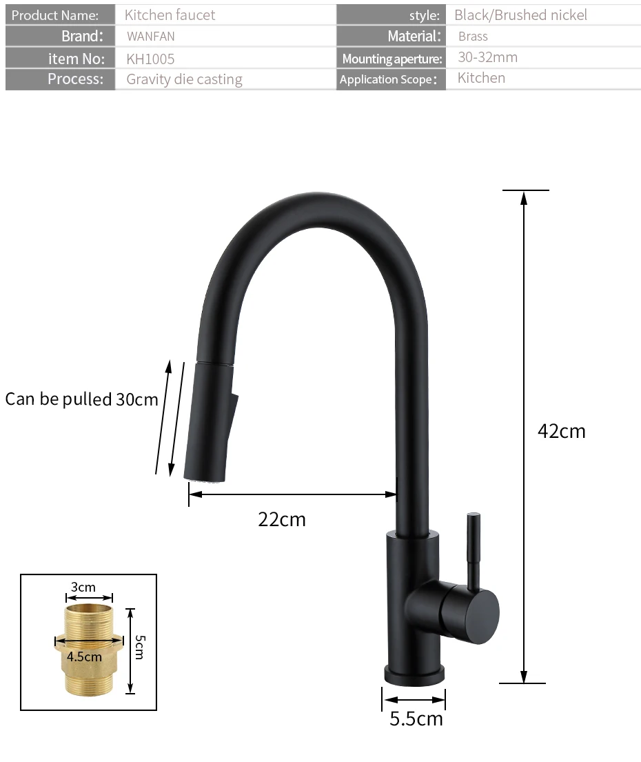 High quality black sensor kitchen faucet smart sensor hybrid faucet touch  control sink faucet TorneiraTorneira|Kitchen Faucets| - AliExpress