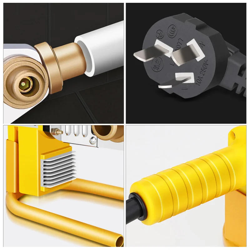 220V Household Water Pipe Hot Melt Machine 20mm 25mm 32mm Pipe Diameter Hydropower Engineering PPR Forming Welding Machine