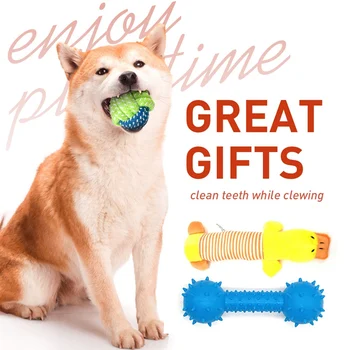 

Dog Toys Dogs Chew Teeth Clean Outdoor Traning Fun Playing Rope Ball Toy Cleaning Toys For Large Small Dog Cat Pet SupplyA