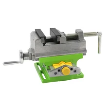 " 3 дюйма X ось Y крестовые скамейки плоскогубцы регулируемый стол комбинированный стол тиски Рабочий стол тиски для DIY сверло для станка с ЧПУ