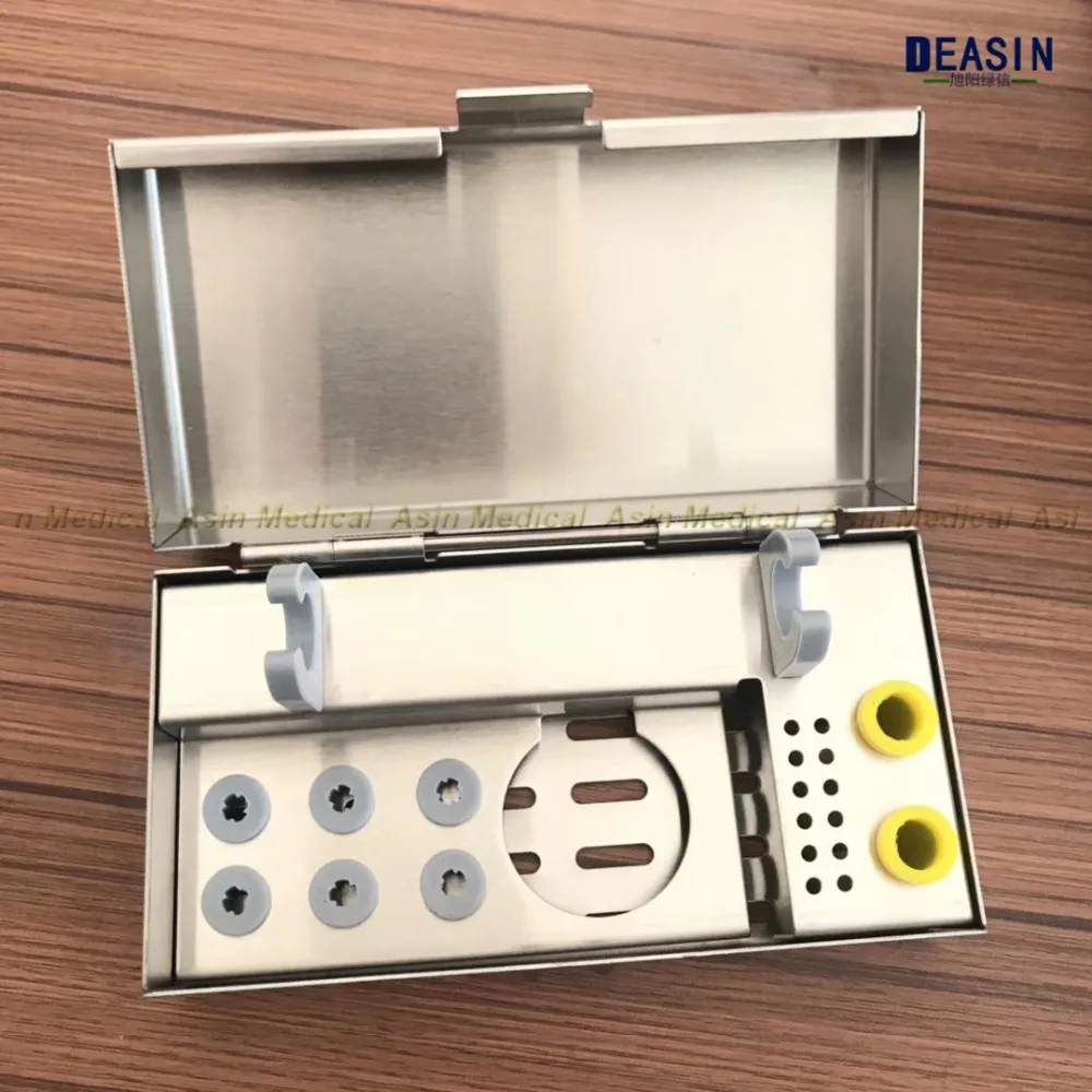 Dental disinfection boxes for dental scaler materials Handles, Work Tips, Bur Files Sets, Endo Files