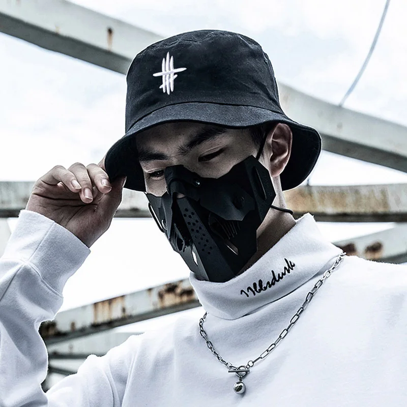 Embroidery Unisex Men Bucket Hats 