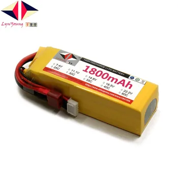 

LYNYOUNG 5S Lipo Battery 18.5V 1800mAh 25C 30C 35C 40C 60C for Drone