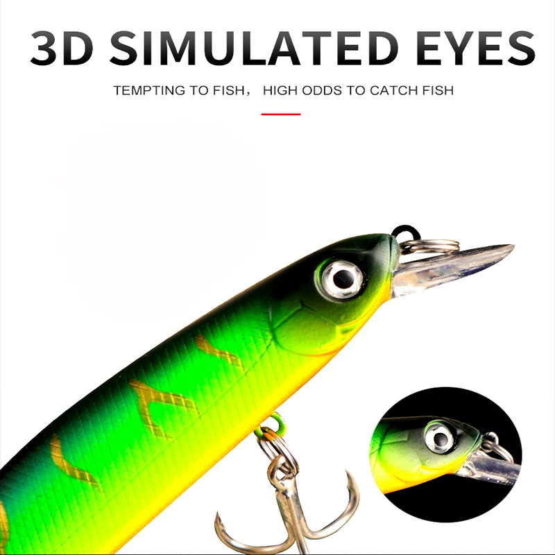 Cat Claw Fishing�Lure�Premium�Series�Artist�Minnow�Freshwater�Fishing�Lure�Hard�Bait�20g 125mm Professional 3D Eyes Sharp�Hook