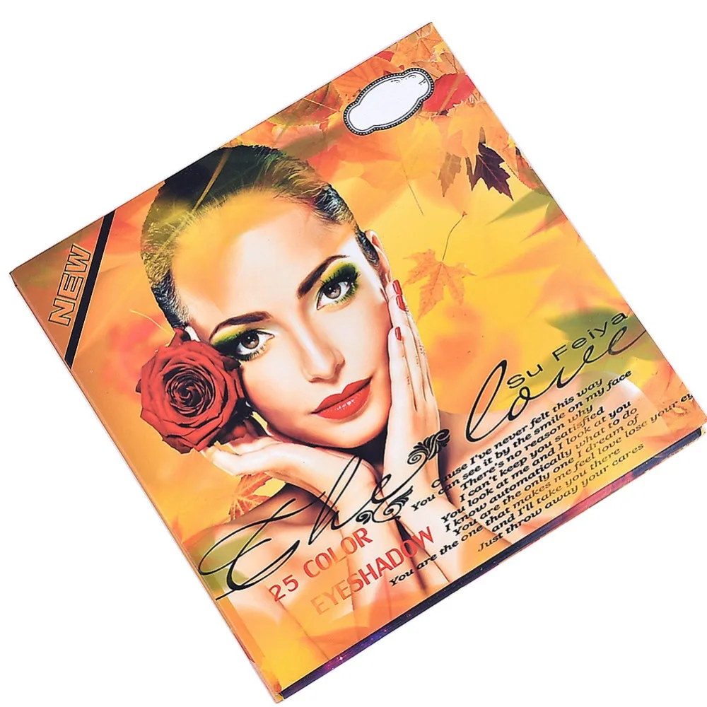 25 Colors Luminous Eyeshadow Palette Waterproof Smudge-Proof Shiny Glitter Eye Shadow
