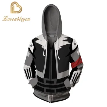 

2020 Digital Monster Zipper Sweatshirt Casual Hoodies New Fashion Women Men Autumn and Spring Sweatshirt Tops