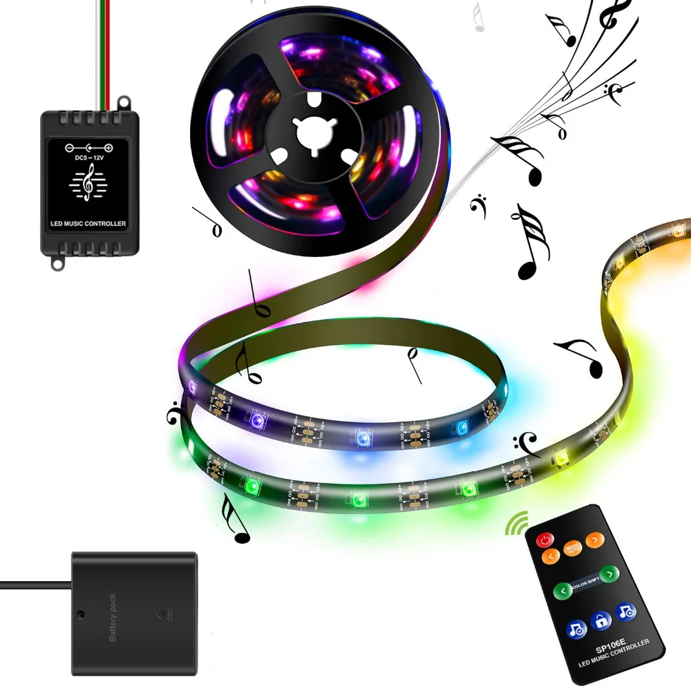 LED-Rainbow-light-USB-and-Battery-Box-Power-Supply-Mu