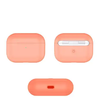 

HobbyLane Earphone Storage Case Compatible for AirPods Pro Ultra-thin Silicone Cover with Keychain for Outdoor Travel d20