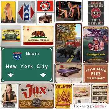 

Not Applicable Metal Tin Sign Northwest Art Mall Great Smoky Mountains National Park Truck with Sign Iron