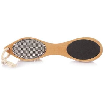 

Foot File Callus Remover Tool for the Care of the Feet Foot Wand 4 in 1, Including the Nail Brush Pumice Stone Foot File Callus