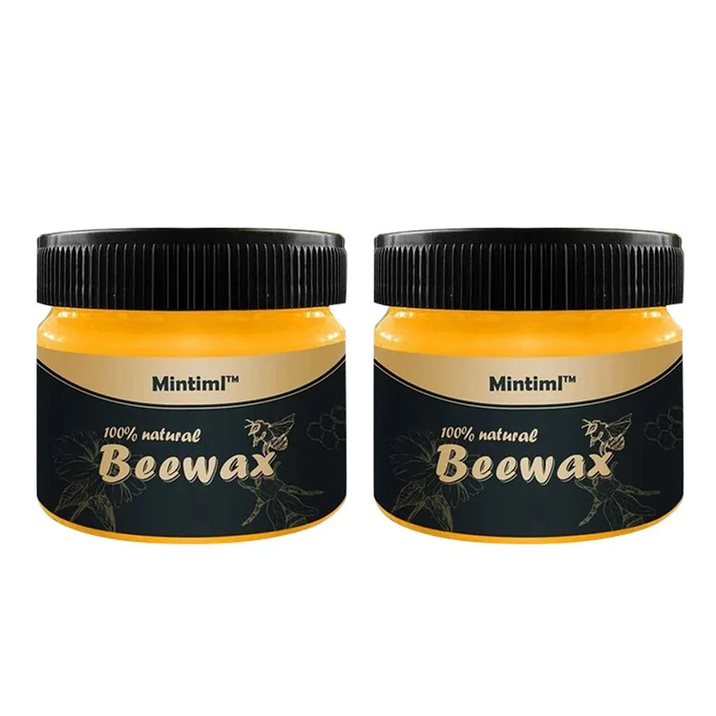 2 шт. 85 г Beewax органический натуральный чистый воск дерево приправа полное решение уход за мебели пчелиный воск очиститель для дома инструменты