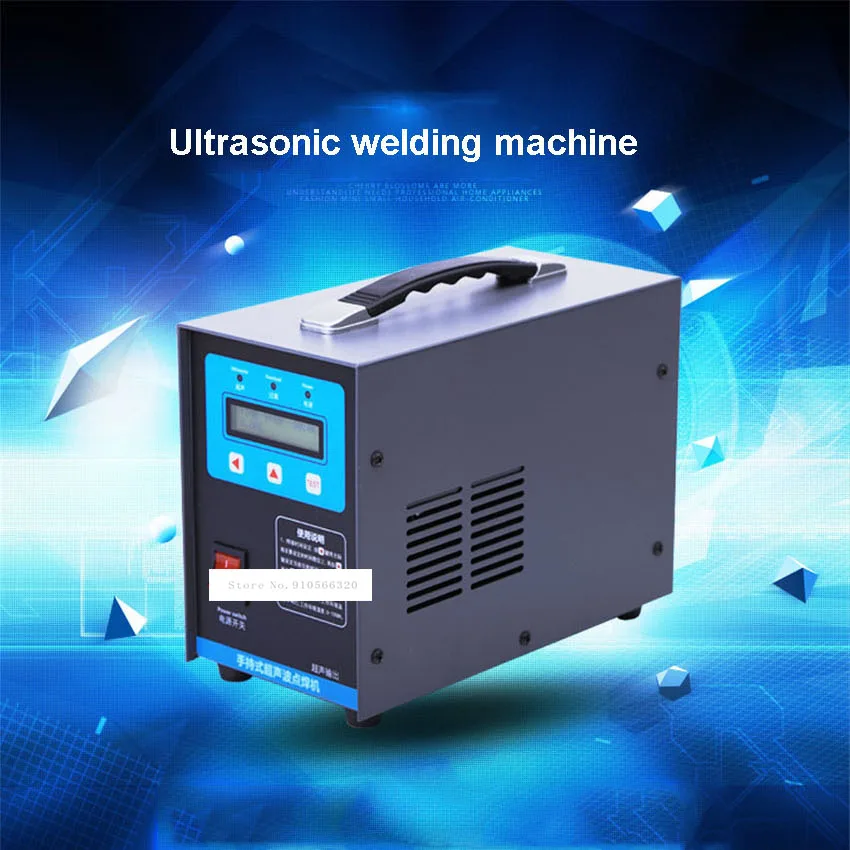 110V Portable Ultrasonic Plastic Spot Welder Ultrasonic Spot Welding Machine US 