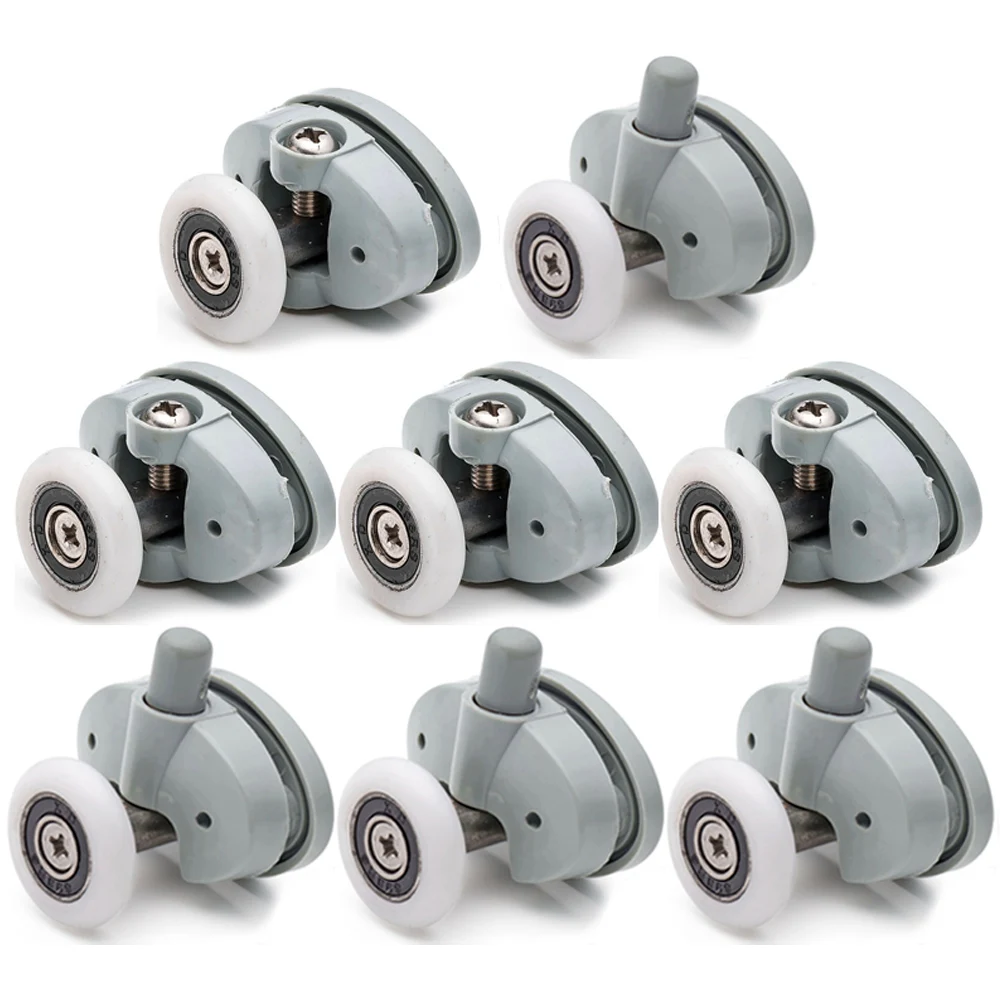 8pcs/lot Shower Rooms Cabins Pulley Shower Room Roller /Runners/Wheels