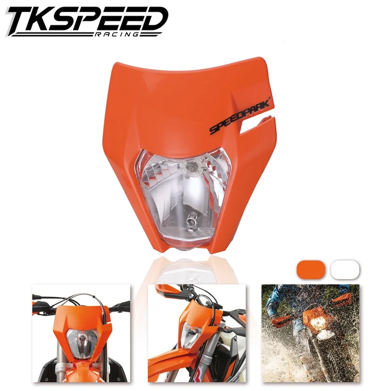 

Motorcycle Headlight Motocross Supermotor Headlamp For 2017 18 KTM Headligt EXC XCF SX F SMR Enduro Dirt Bike