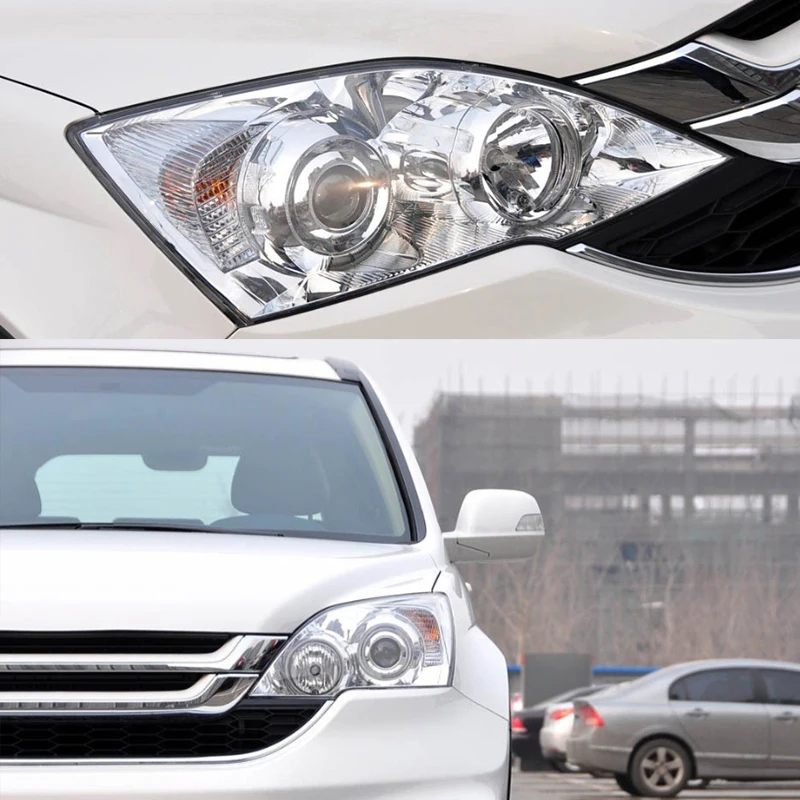 Для Honda CRV 2007-2011 Крышка для фар Прозрачная крышка для фар Пластиковая крышка для объектива Защита фар 2 шт CR-V