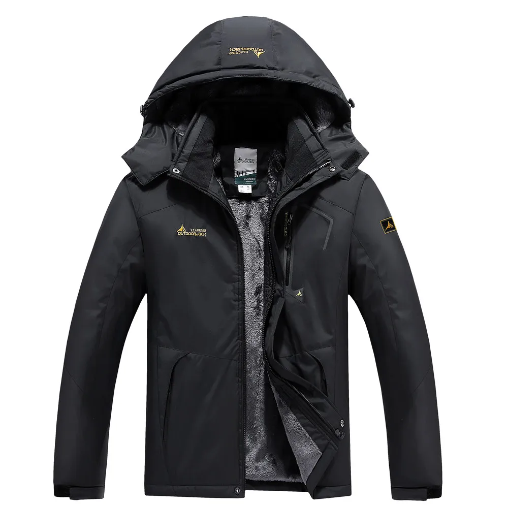 Мужская зимняя флисовая водонепроницаемая куртка для спорта на открытом воздухе, теплое Брендовое пальто для походов, кемпинга, походов, лыж, мужские куртки# g4