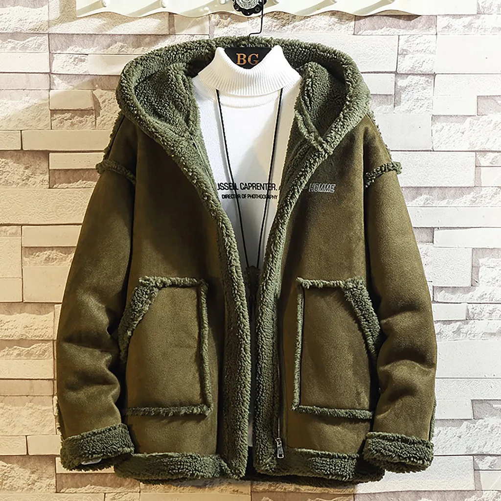 Abrigos mujer invierno chaqueta hombre зимнее пальто мужское осеннее однотонное флисовое повседневное модное пальто erkek mon