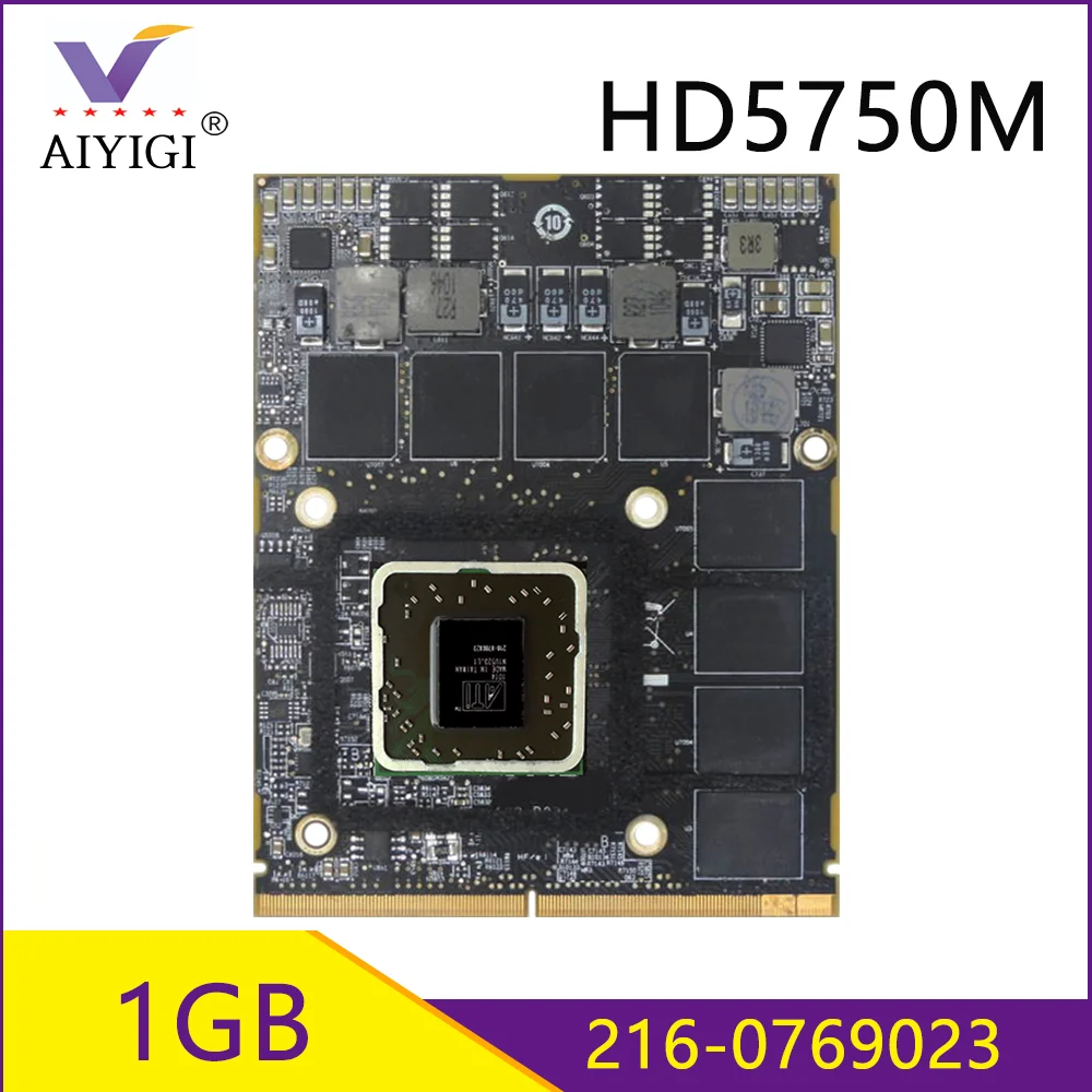 Видеокарта Radeon HD5750 HD5750M 216-0769034 GDDR5 1 ГБ 216-0769023 видеокарта 216-0769010 Для iMac 27 &quot2010 A1312 100%
