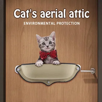 

Warm Bed Cat House Cat For Pet Hammock Bed Soft And Comfortable Window Pod Lounger Suction Cups Rest