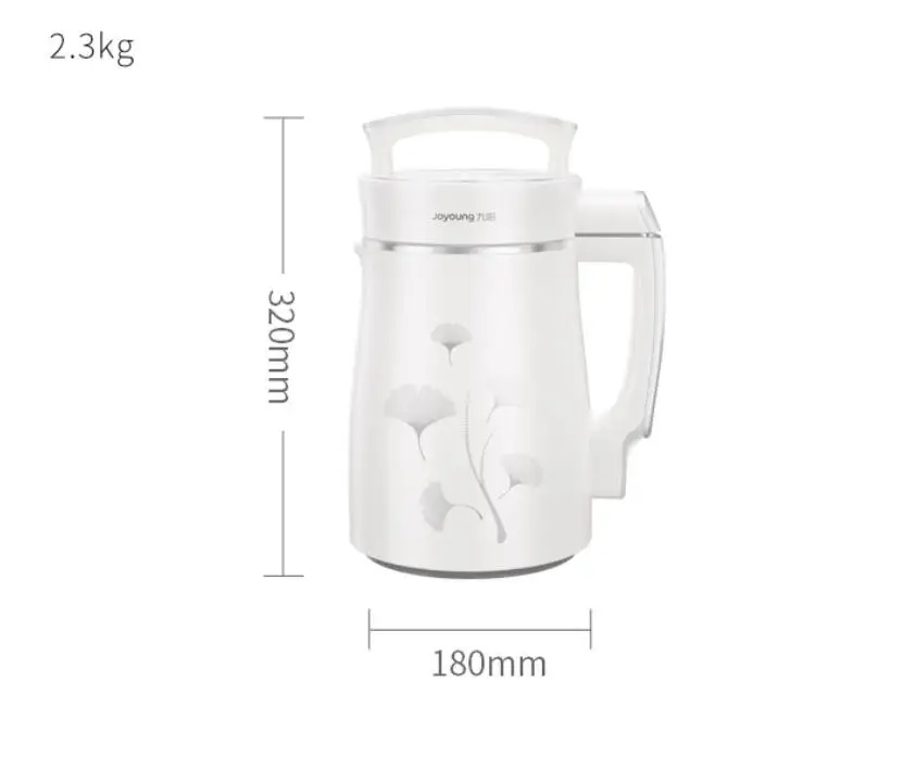 Joyoung DJ13B-D08EC Soybean Milk machine DIY soy bean milk household soymilk maker 1.3L juicer soya bean Rice paste NUTS DEW