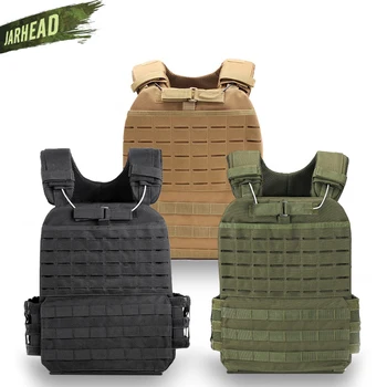 

Tactical Molle Vest Military Paintball Body Armor Adjustable Plate Carrier Combat Vest for Hunting CS Field Protective Vest Gear