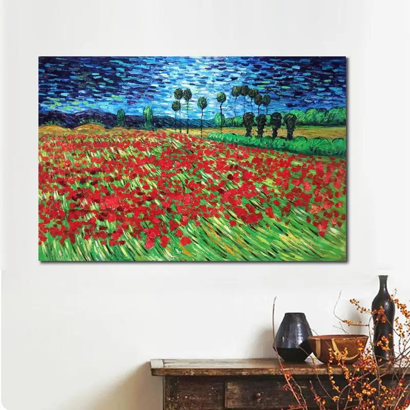 Poppies Painting Van Gogh
