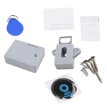 Invisible Hidden RFID Free Opening Intelligent Sensor Cabinet Lock Locker Wardrobe Shoe Cabinet Drawer Door Lock Electronic Dark