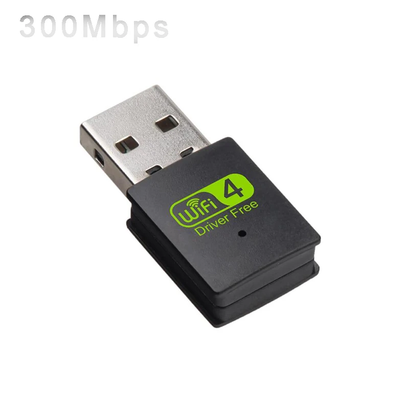300 Мбит/с Бесплатный драйвер USB Wifi адаптер 802.11n 2,4G беспроводная Wifi сетевая карта для Windows настольный ноутбук Wifi приемник