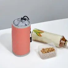 Крышка бутылки для воды теплая теплоизоляция бутылка для воды сумка ткань термос чашка сумка анти-обжигающая алюминиевая пленка изоляция чайник сумка