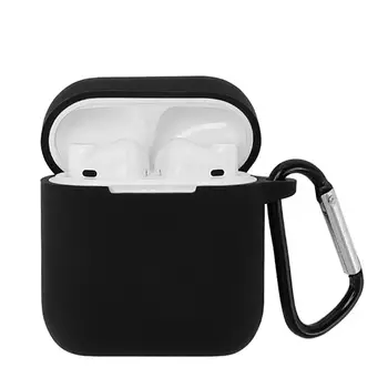 

2020 Travel Bluetooth Earphone Protector Replacement Carrying Case TPU Silicone Cover Box With Carabiner for QCY T8 Accessories