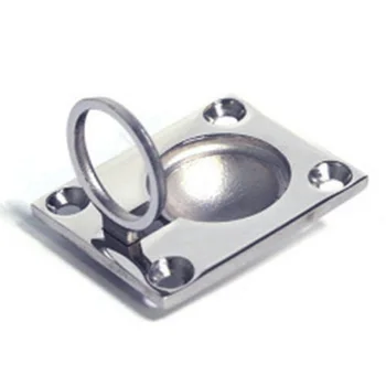 

1 Pc Marine Ring Handle Flush Hatch Locker Cabinet Pull Lift 316 Stainless Steel
