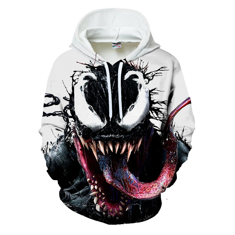 Мужская толстовка с капюшоном 3D Venom Fashion Ms. Hoodie свободный жакет с капюшоном уличная художественная Высококачественная индивидуальная осенняя куртка с человеком-пауком новая - Цвет: WY-305