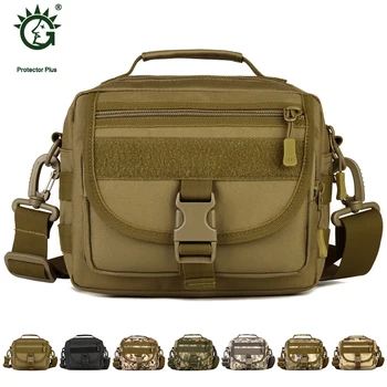 

Tactical Shoulder Bag Protector Plus K315 Sports Bag Military Molle EDC Pouch Camouflage Nylon Outdoor Hiking Cycling Bag