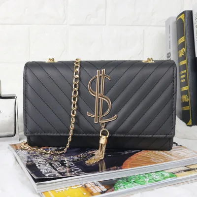 

European Fashion Female Square Bag 2019 New Quality PU Leather Women's Designer Handbag Chain Shoulder Messenger bags bolso muje