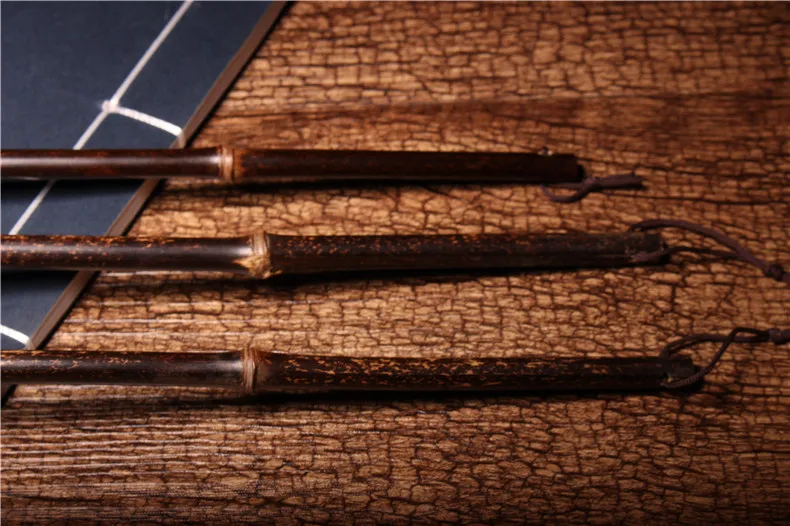 Cabelo de Coelho Fornecimento de Escritório Tradicional Caligrafia Chinesa Escrita Escova Prática Pequeno Script Regular 8 Pincéis de pintura