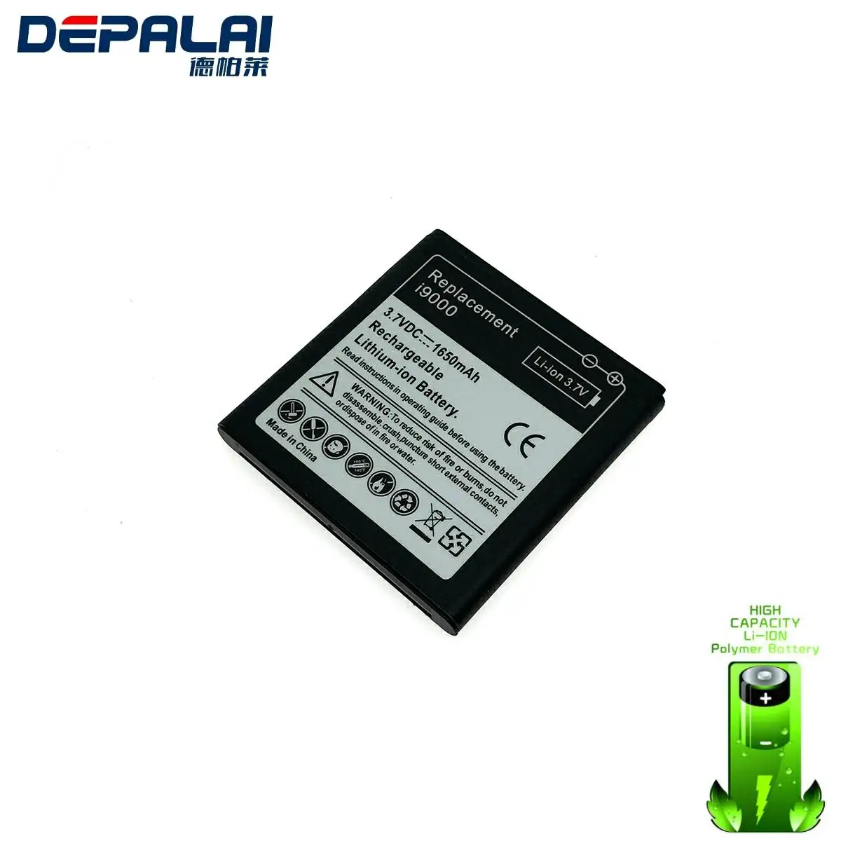 Высокое качество EB575152LU батарея для Samsung I9000 I9001 I9003 I589 I8250 I919 D710 I779 I9105 GT I897 1650 мАч