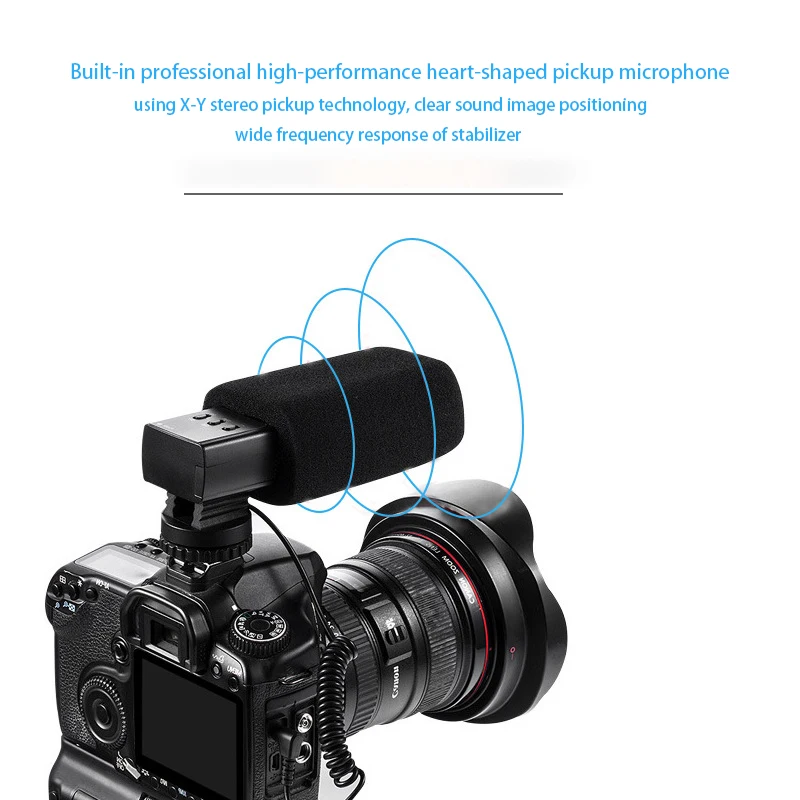 MAMEN MIC-02 фотография интервью микрофон для видео DSLR DVR фотографии аксессуары