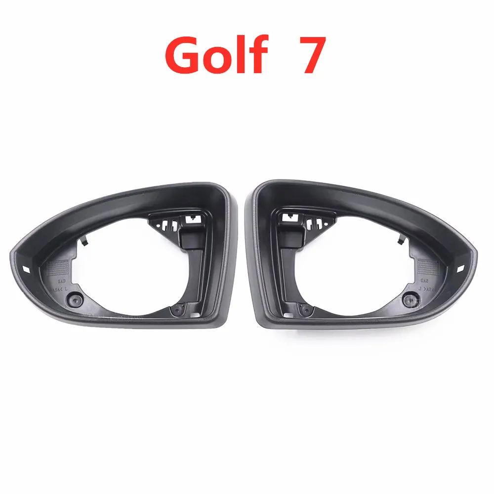 

Left/Right Replacement Side Wing Mirror Housing Frame Cover For VW Golf 7 MK7 7.5 GTD R GTI trim 5G0 857 601 A 5G0 857 602 A