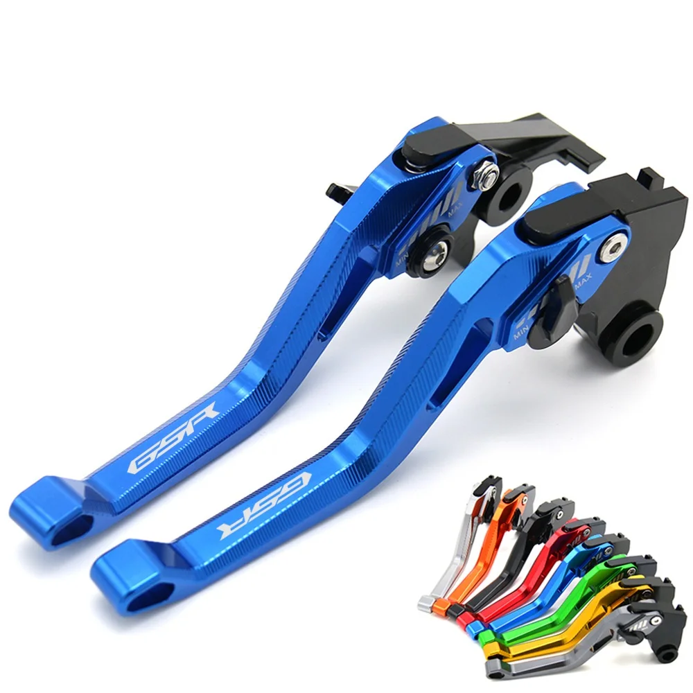 

Motorcycle Brake Clutch Levers for SUZUKI GSR600 GSR 600 2006-2011 06-11 GSR750 GSR 750 2011-2018 GSR400 2008-2012 8 Colors 3D
