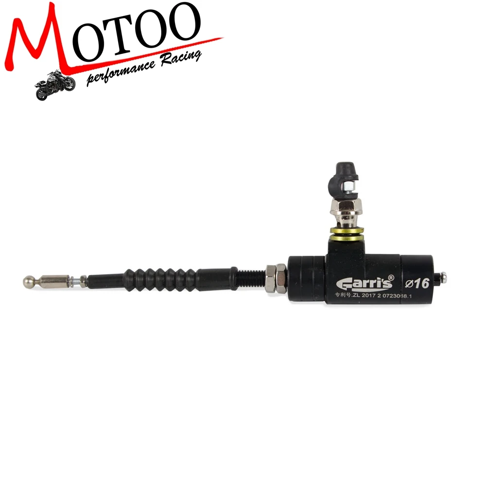 Motorcycle Aluminum Hydraulic Clutch Master Cylinder Rod Brake Pump